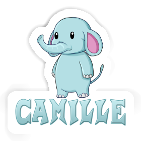 Sticker Elephant Camille Image