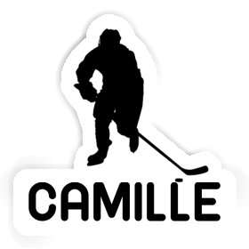 Camille Sticker Hockey Player Image