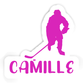 Sticker Hockey Player Camille Image