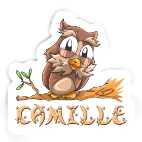 Sticker Camille Owl Image