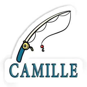 Sticker Camille Fishing Rod Image