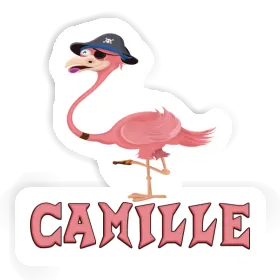 Camille Sticker Flamingo Image