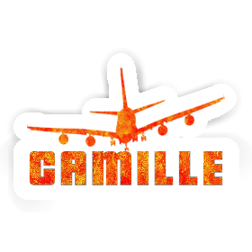 Airplane Sticker Camille Image