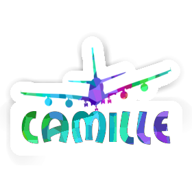 Airplane Sticker Camille Image