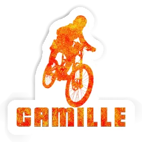 Sticker Camille Freeride Biker Image