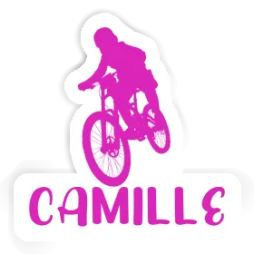 Sticker Freeride Biker Camille Image