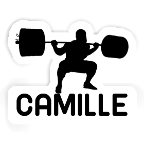 Weightlifter Sticker Camille Image