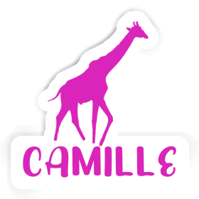 Camille Sticker Giraffe Image