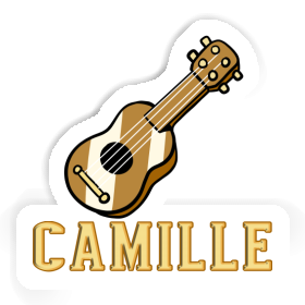 Camille Sticker Guitar Image