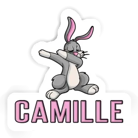 Sticker Camille Dabbing Hare Image