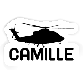 Sticker Helicopter Camille Image