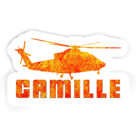 Sticker Camille Helicopter Image