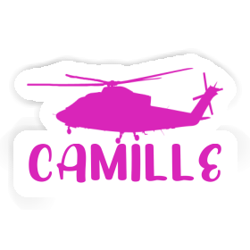 Helicopter Sticker Camille Image