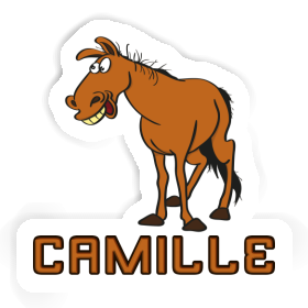 Camille Sticker Horse Image