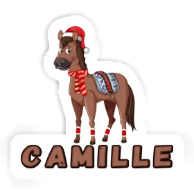 Horse Sticker Camille Image