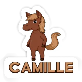 Sticker Camille Horse Image