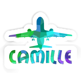 Camille Sticker Jumbo-Jet Image