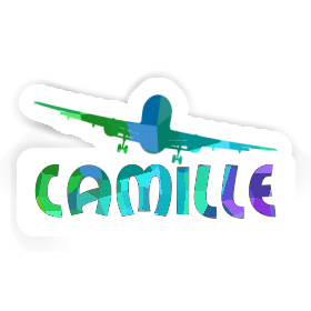 Airplane Sticker Camille Image