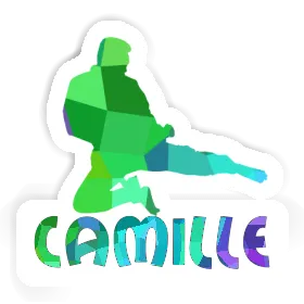 Camille Sticker Karateka Image