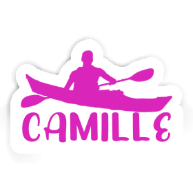 Kayaker Sticker Camille Image