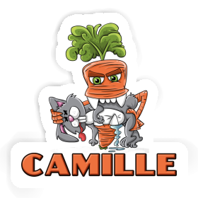 Sticker Camille Monster Carrot Image