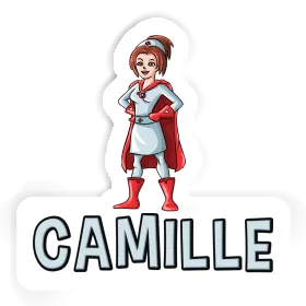 Camille Sticker Nurse Image