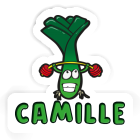 Weight Lifter Sticker Camille Image