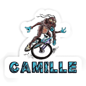 Mountainbiker Sticker Camille Image