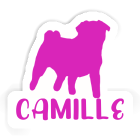 Sticker Pug Camille Image