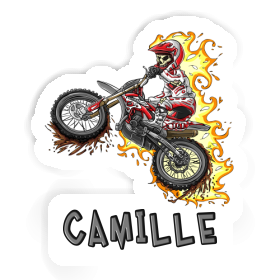 Sticker Camille Dirt Biker Image