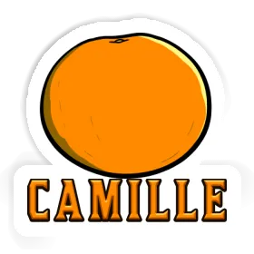 Camille Sticker Orange Image