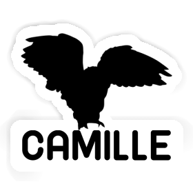 Camille Sticker Owl Image