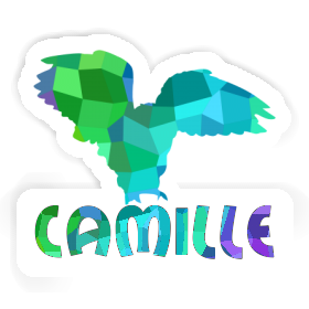 Camille Sticker Owl Image