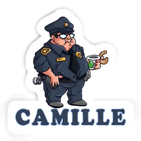 Sticker Police Officer Camille Image