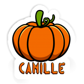 Pumpkin Sticker Camille Image