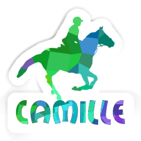 Sticker Horse Rider Camille Image