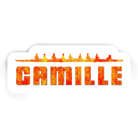 Camille Sticker Rowboat Image