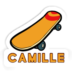 Skateboard Sticker Camille Image