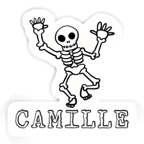 Sticker Camille Skeleton Image