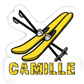 Sticker Ski Camille Image