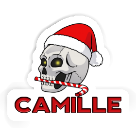 Sticker Christmas Skull Camille Image