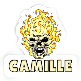 Camille Sticker Skull Image