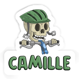 Camille Sticker Biker Image