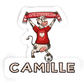 Cow Sticker Camille Image