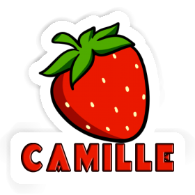 Camille Sticker Strawberry Image