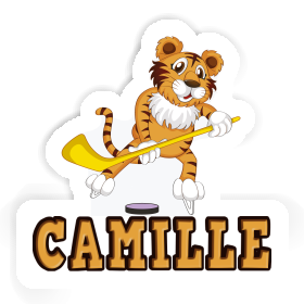 Hockey Player Sticker Camille Image