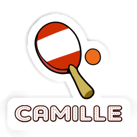 Table Tennis Paddle Sticker Camille Image