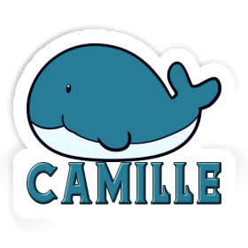 Camille Sticker Whale Fish Image