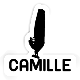 Camille Sticker Windsurfer Image