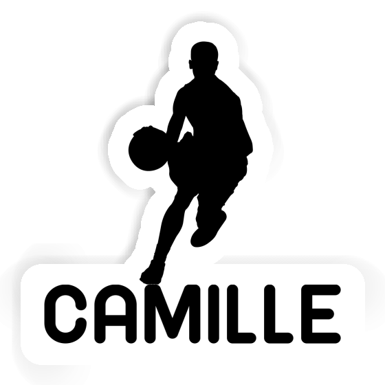 Camille Sticker Basketball Player Notebook Image